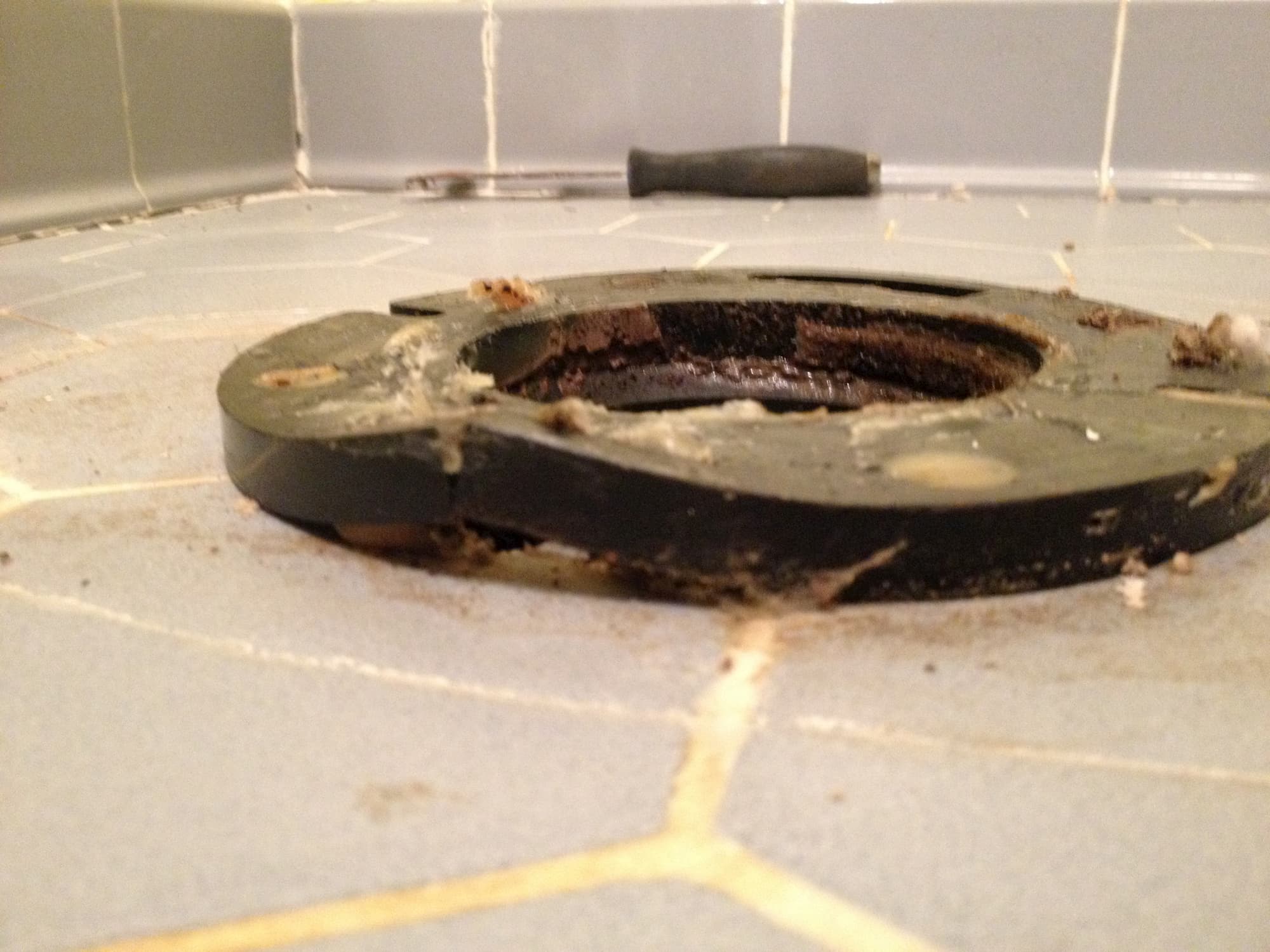 Broken Toilet Flange Repair • NC Master Plumber, LLC